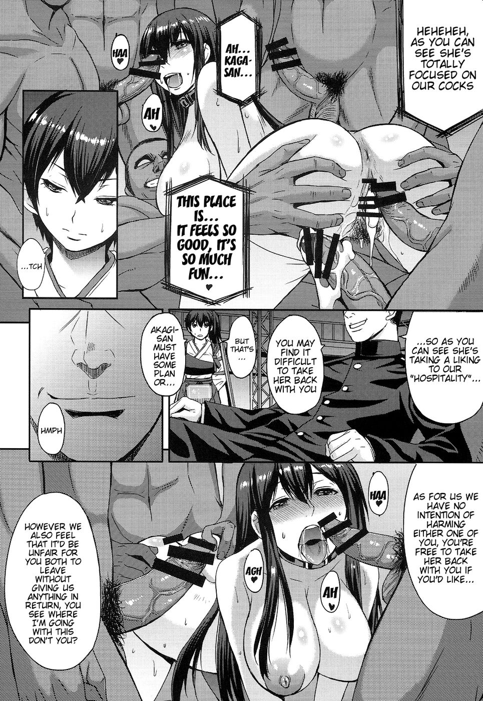 Hentai Manga Comic-Kaga in Agony-Read-7